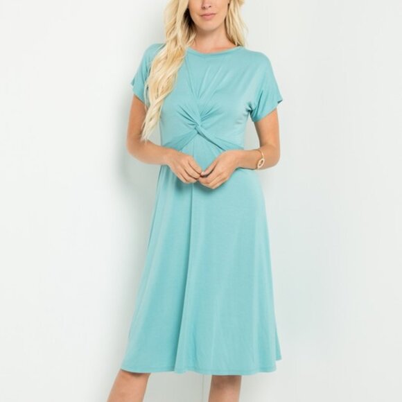 Twisted Front Dress - Picture 1 of 4
